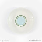 Fine Bone China Dinner Service : MUSTIQUE ISLAND - Inside of bowl 17cm