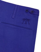 Mens linen shorts in comfort stretch blend, essential holiday clothing from Pink House Mustique