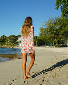 Pair silk shorts with matching Lotty B Kim blouse for understated elegance